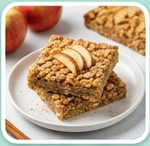Apple Cinnamon Oat Bar